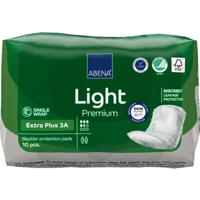 Abena Light Abena-Frantex Light Extra Plus - Urinlekkasjebeskyttelse for kvinner Abena Light Abena-Frantex Light Extra Plus - Urinlekkasjebeskyttelse for kvinner