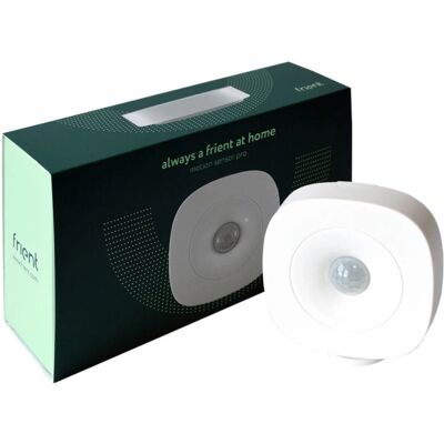 Frient Motion Sensor Pro - Zigbee Motion, Light & Temp - White - Motion Detector Frient Motion Sensor Pro - Zigbee Motion, Light & Temp - White - Motion Detector