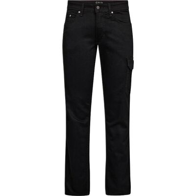 Engel 1494-1299 Moderne pasform Sorte Jeans med Lårlomme - Jeans Engel 1494-1299 Moderne pasform Sorte Jeans med Lårlomme - Jeans