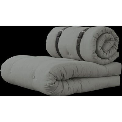 Karup Design - Futon intérieur Buckle-up - Gris - Publicité Karup Design - Futon intérieur Buckle-up - Gris - Publicité