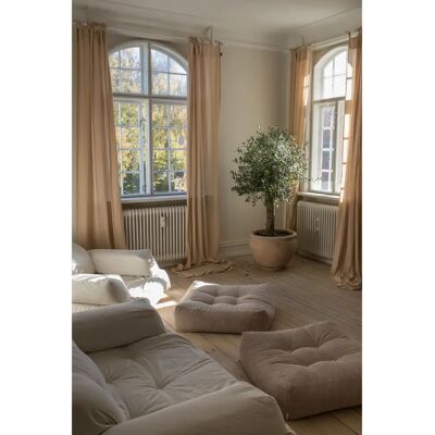 Karup Design Hippo Beige Sovesofa - 2-i-1 Futon og Stol Karup Design Hippo Beige Sovesofa - 2-i-1 Futon og Stol