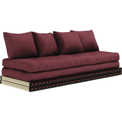 Karup Design Canapé-lit futon Bordeaux 2-en-1 - Style Japonais - Publicité Karup Design Canapé-lit futon Bordeaux 2-en-1 - Style Japonais - Publicité