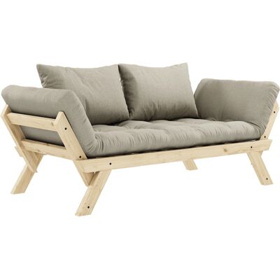 Canapé-Lit Bebop de Karup Design - Bois Naturel, Beige - Publicité Canapé-Lit Bebop de Karup Design - Bois Naturel, Beige - Publicité