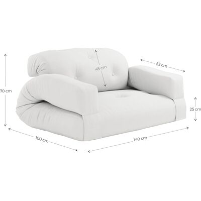 Karup Design Hippo Loungesofa - Outdoor, Wasserabweisend Karup Design Hippo Loungesofa - Outdoor, Wasserabweisend
