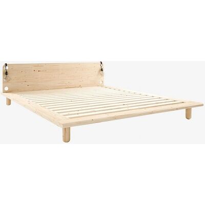 Karup Design PEEK Bett mit Kopfteil - Natur, 180x200 Karup Design PEEK Bett mit Kopfteil - Natur, 180x200