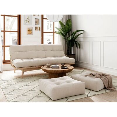 KARUP DESIGN Flere Pouf - Beige - Pouf KARUP DESIGN Flere Pouf - Beige - Pouf