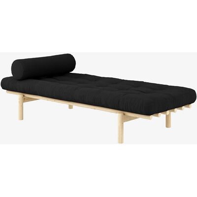 Karup Design Next Daybed - Naturholz & Grau Stoff - Tagesbett Karup Design Next Daybed - Naturholz & Grau Stoff - Tagesbett