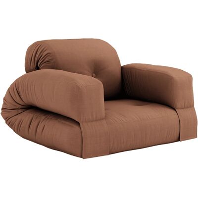 Chaise Hippo de Karup Design - Futon Marron - Publicité Chaise Hippo de Karup Design - Futon Marron - Publicité