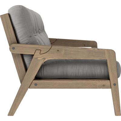 KARUP DESIGN Schlafsofa - Grau, 204cm, Mehrposition, FSC Holz KARUP DESIGN Schlafsofa - Grau, 204cm, Mehrposition, FSC Holz