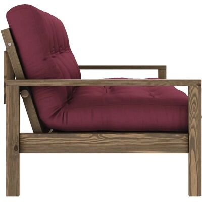 Karup Design Knob Schlafsofa - Multifunktional, Bordeaux, 205cm Karup Design Knob Schlafsofa - Multifunktional, Bordeaux, 205cm