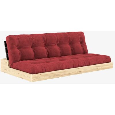 Karup Design Canapé convertible - Rouge rubis - 196x110x72cm - Publicité Karup Design Canapé convertible - Rouge rubis - 196x110x72cm - Publicité