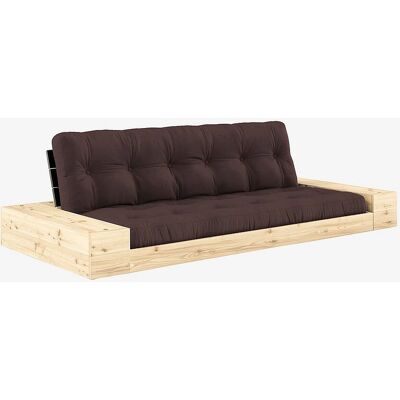 Karup Base Canapé convertible multifonction - Marron - Publicité Karup Base Canapé convertible multifonction - Marron - Publicité