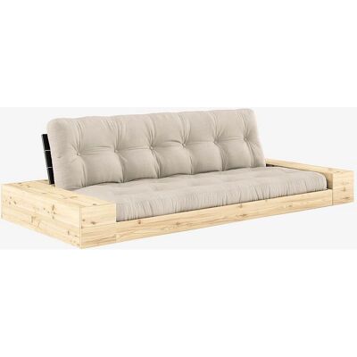 Karup Design Base Canapé Convertible - Beige - 3 Places - Publicité Karup Design Base Canapé Convertible - Beige - 3 Places - Publicité