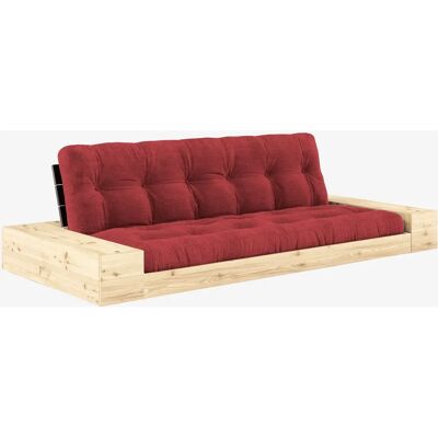 Karup Design - Base Canapé convertible avec rangement - Rouge rubis - Canapé convertible - Publicité Karup Design - Base Canapé convertible avec rangement - Rouge rubis - Canapé convertible - Publicité