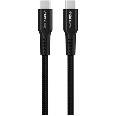 GreyLime C21C60C1M04 USB-kabel - 1m, Sort - USB-kabel GreyLime C21C60C1M04 USB-kabel - 1m, Sort - USB-kabel