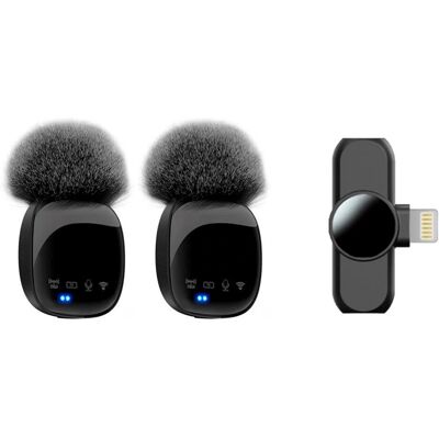 Lippa Pro Trådløst Lavalier Mikrofon x2 - Lightning - Mikrofon Lippa Pro Trådløst Lavalier Mikrofon x2 - Lightning - Mikrofon