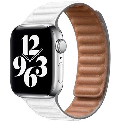 Læderrem til Apple Watch - 38/40/SE/41/42mm - Elegant & Holdbar Læderrem til Apple Watch - 38/40/SE/41/42mm - Elegant & Holdbar