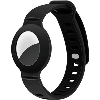 Lippa Bracelet en Silicone pour AirTag - Noir - Bracelet pour Apple AirTag - Publicité Lippa Bracelet en Silicone pour AirTag - Noir - Bracelet pour Apple AirTag - Publicité