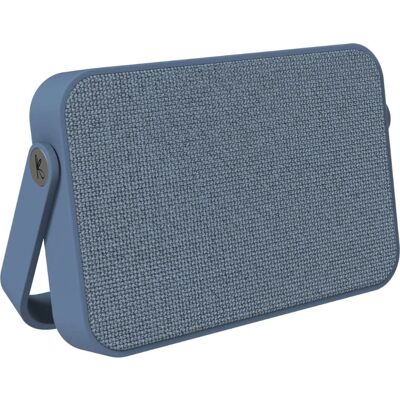 Haut-parleur Bluetooth Kreafunk River Blue - Audio portable sans fil - Publicité Haut-parleur Bluetooth Kreafunk River Blue - Audio portable sans fil - Publicité