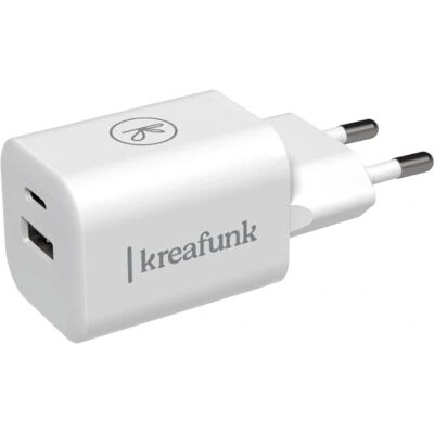 Kreafunk Model aDAPT - Vægoplader - Hvid Kreafunk Model aDAPT - Vægoplader - Hvid