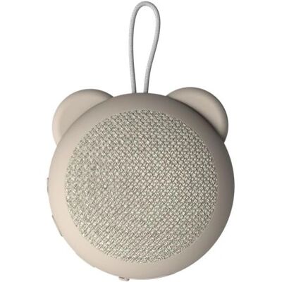 Haut-parleur Bluetooth Kreafunk Roar Sable Ivoire - Étanche, Sans fil - Publicité Haut-parleur Bluetooth Kreafunk Roar Sable Ivoire - Étanche, Sans fil - Publicité