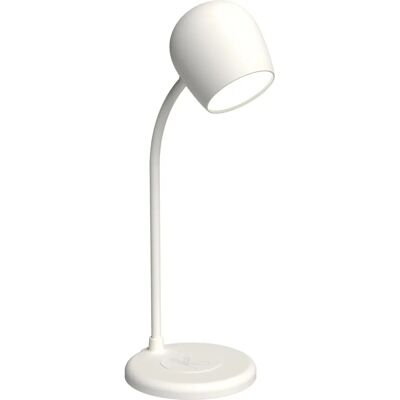 Kreafunk Ellie - Lampe med trådløs lader - Hvit - Smarthjem - LED-lampe Kreafunk Ellie - Lampe med trådløs lader - Hvit - Smarthjem - LED-lampe