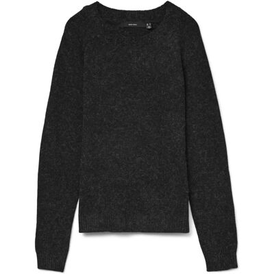 Vero Moda Vmdoffy Ls O-neck Blouse Ga Noos (10201022) - black Vero Moda Vmdoffy Ls O-neck Blouse Ga Noos (10201022) - black