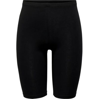 Only Schwarze Stretchige Bike Shorts - Damen - M - Fahrradshorts Only Schwarze Stretchige Bike Shorts - Damen - M - Fahrradshorts