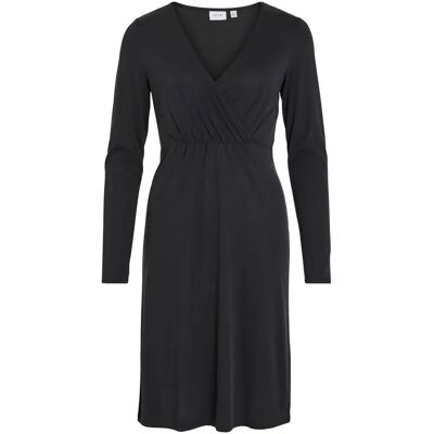 Vila Vimodala L S Robe Midi Wrap Vila Vimodala L S Robe Midi Wrap