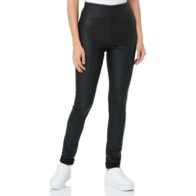 Leggings Vila - Noir - XX-Grand - Ajusté, Fermeture éclair arrière, Surface extensible - Leggings Leggings Vila - Noir - XX-Grand - Ajusté, Fermeture éclair arrière, Surface extensible - Leggings