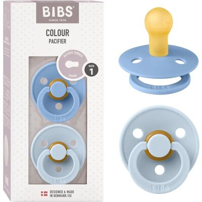 BIBS Size 1 Natural Rubber Pacifier - Pacifier BIBS Size 1 Natural Rubber Pacifier - Pacifier