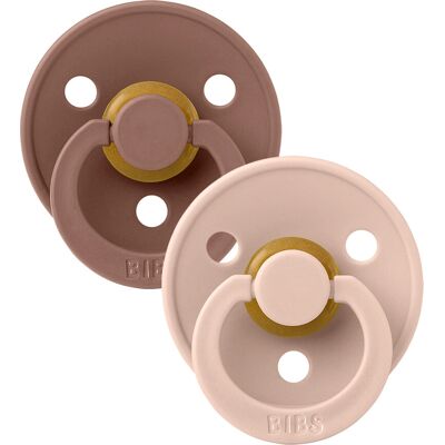 BIBS Size 1 Natural Rubber Pacifier - Pacifier BIBS Size 1 Natural Rubber Pacifier - Pacifier