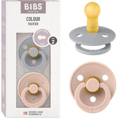 BIBS Blush nappe - Rund 6-18 månader - Säkert & Naturligt BIBS Blush nappe - Rund 6-18 månader - Säkert & Naturligt