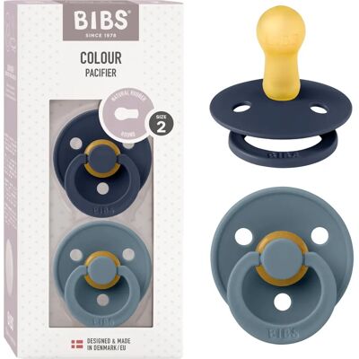 BIBS Dania Naturalny kauczuk smoczek - Deep Space / Petrol - 6+ miesięcy BIBS Dania Naturalny kauczuk smoczek - Deep Space / Petrol - 6+ miesięcy