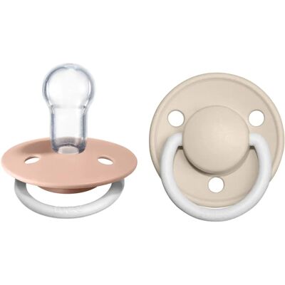 Søvnpiller Bibs De Lux - One Size Rose/Vanilla - Sovehjelp Søvnpiller Bibs De Lux - One Size Rose/Vanilla - Sovehjelp