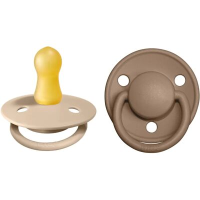 BIBS De Lux Natural Rubber Size 1 - Pacifier BIBS De Lux Natural Rubber Size 1 - Pacifier