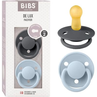 Dudlík BIBS Baby Blue z Přírodního Kaučuku Velikost 2 - Dudlík Dudlík BIBS Baby Blue z Přírodního Kaučuku Velikost 2 - Dudlík