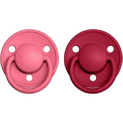 BIBS De Lux Naturalny kauczuk Rozmiar 2 - Smoczek BIBS De Lux Naturalny kauczuk Rozmiar 2 - Smoczek