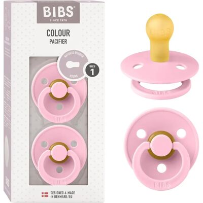 Zestaw Smoczków Baby Pink - Guma Naturalna - 0-6 Miesięcy Zestaw Smoczków Baby Pink - Guma Naturalna - 0-6 Miesięcy