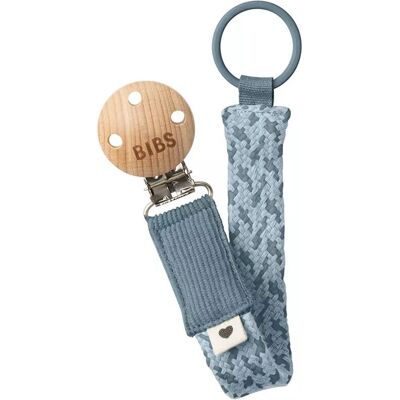 BIBS Petrol / Baby Blue Dummy Clip - Product Type BIBS Petrol / Baby Blue Dummy Clip - Product Type