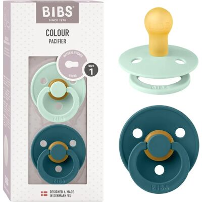 BIBS Morski Mięta / Las Rozmiar 1 Smoczek - Smoczek BIBS Morski Mięta / Las Rozmiar 1 Smoczek - Smoczek