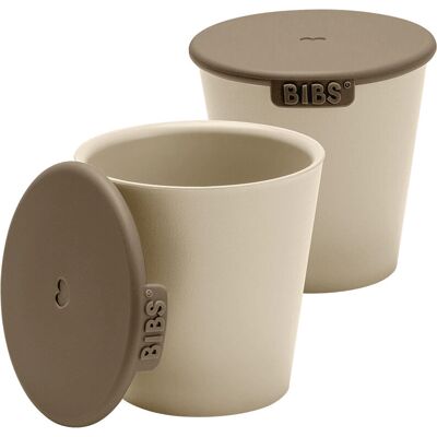 BIBS Vanilla Kleinkind-Fütterungsset - Becher & Teller BIBS Vanilla Kleinkind-Fütterungsset - Becher & Teller