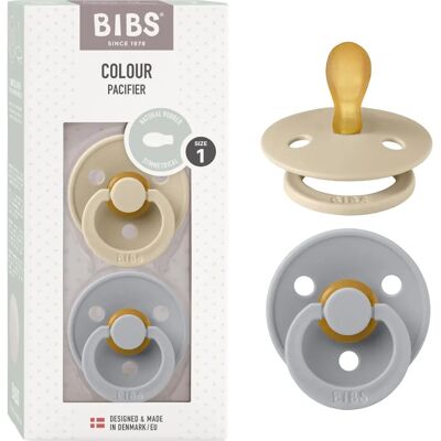 Bibs Naturlatex Tåteflaske - 2-Pack - Størrelse 1 - Symmetrisk - Vanilje/Skye - 0-6 måneder - Tåteflaske Bibs Naturlatex Tåteflaske - 2-Pack - Størrelse 1 - Symmetrisk - Vanilje/Skye - 0-6 måneder - Tåteflaske