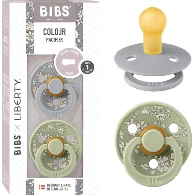 Szczypce BIBS Liberty - 0-6 miesięcy - Okrągłe - Skandynawski Design Szczypce BIBS Liberty - 0-6 miesięcy - Okrągłe - Skandynawski Design