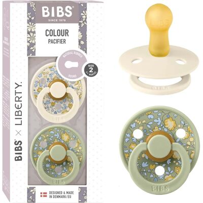 Smoczek BIBS Liberty - 6-18 miesięcy - Naturalny Lateks Smoczek BIBS Liberty - 6-18 miesięcy - Naturalny Lateks
