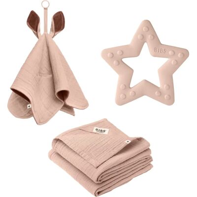 BIBS Baby Gave Sett - Blush - For barn 3+ måneder BIBS Baby Gave Sett - Blush - For barn 3+ måneder