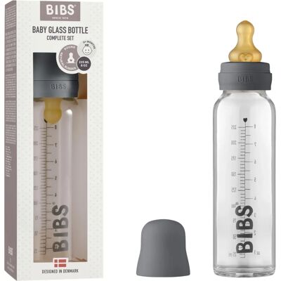 Bibs Biberon en Verre - Durable, Anti-Colique, 225ml - Publicité Bibs Biberon en Verre - Durable, Anti-Colique, 225ml - Publicité