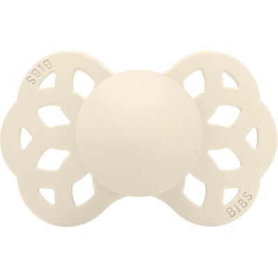 Bibs Infinity smokk - 2-pack - Ivory/Sage - Symmetrisk silikon Bibs Infinity smokk - 2-pack - Ivory/Sage - Symmetrisk silikon