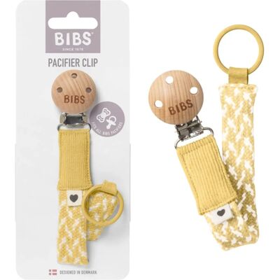 Bibs organiczny łańcuszek do smoczka - Pale Butter/Ivory - 23cm - Akcesorium Bibs organiczny łańcuszek do smoczka - Pale Butter/Ivory - 23cm - Akcesorium