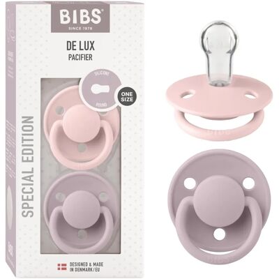 Bibs De Lux Schnuller - Dusky Lilac - Silikon - EN 1400 Bibs De Lux Schnuller - Dusky Lilac - Silikon - EN 1400